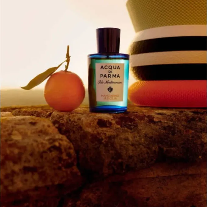 新品❤️AQUADIPARMA MANDARINO diSICILIA100ml Mandarino Di Sicilia Eau De Toilette - Blu Mediterraneo