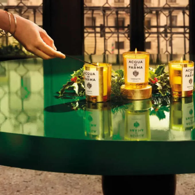 【新品未開封】ACQUA DI PARMA Caminetto キャンドル Acqua Di Parma Caminetto Candle 200g Holiday 2024 | ニッチな