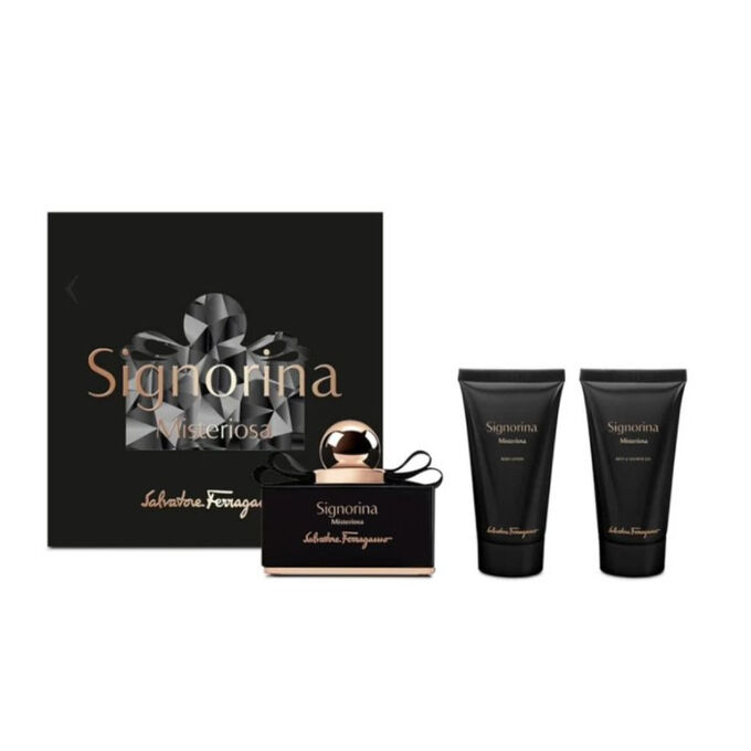 Salvatore Ferragamo Signorina Misteriosa Eau De Parfum Spray 50ml Set 3  Pieces | Beauty The Shop - The best fragances, creams and makeup online shop