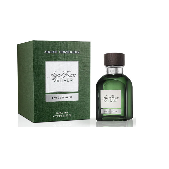 Adolfo Dominguez Agua Fresca Vetiver Eau De Toilette Spray 120ml Beauty The Shop The best fragances creams and makeup online shop