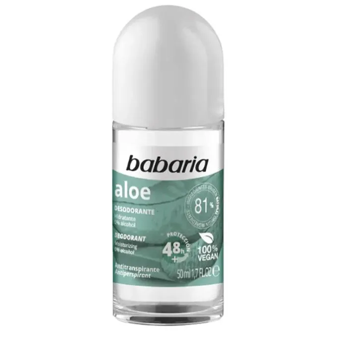 Babaria Deodorant Aloe Roll On 50ml | Luxury Perfume - Niche Perfume Shop |  BeautyTheShop