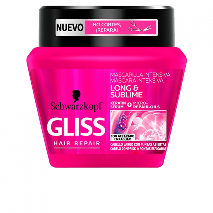 Schwarzkopf Gliss Long And Sublime Hair Mask 300ml | Beauty The Shop - The  best fragances, creams and makeup online shop