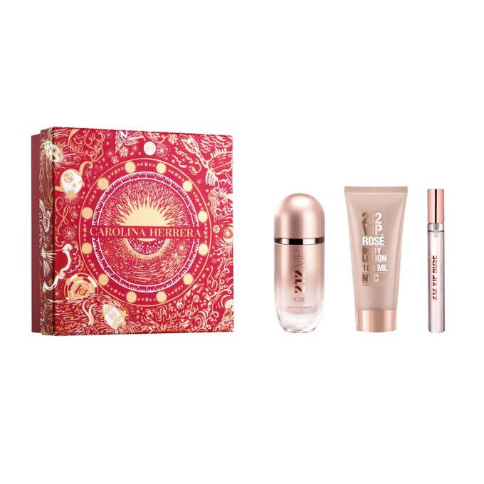 Carolina Herrera 212 Vip Rose Eau De Perfume Spray 80ml Set 3 Pieces  Christmas 2023 | Luxury Perfume - Niche Perfume Shop | BeautyTheShop