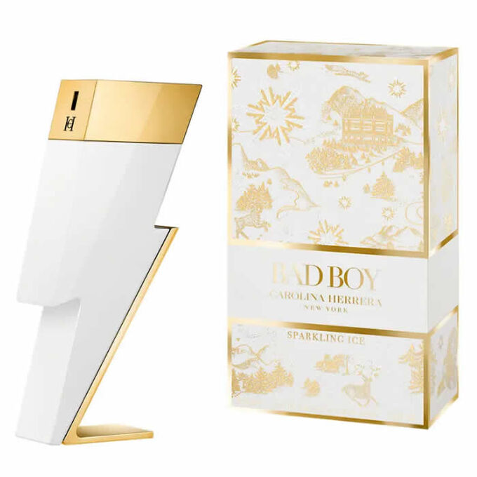 Carolina Herrera Bad Boy Sparkling Ice Eau De Toilette Spray 100ml Limited Edition