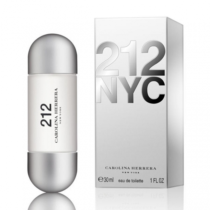 Photos - Women's Fragrance Carolina Herrera 212 Nyc Eau De Toilette Spray 30ml 