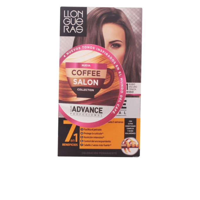 Llongueras Color Advance Coffee Salon Collection Hair Colour  Dark Ash  Blonde | Beauty The Shop - The best fragances, creams and makeup online shop