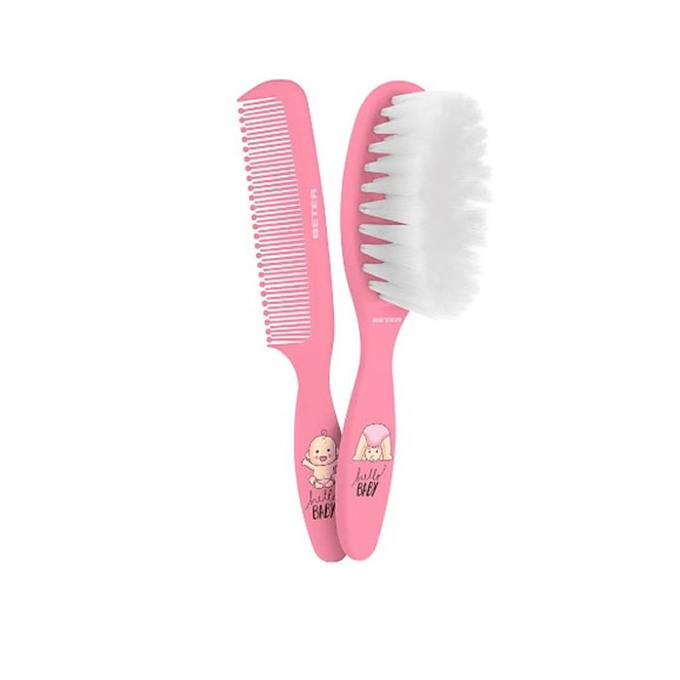 baby tooth brush and comb set