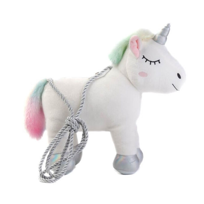 soft unicorn backpack