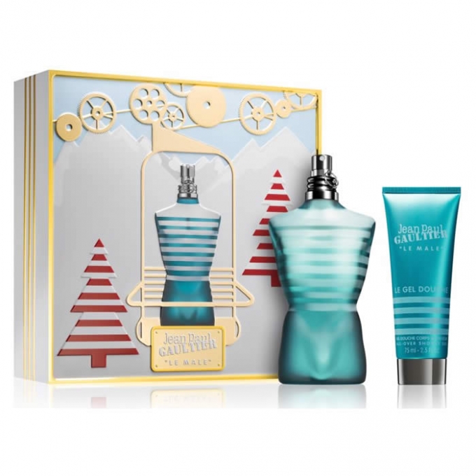 Jean Paul Gaultier Le Male Eau De Toilette Spray 125ml Set 2 Pieces 2019 Beautytheshop