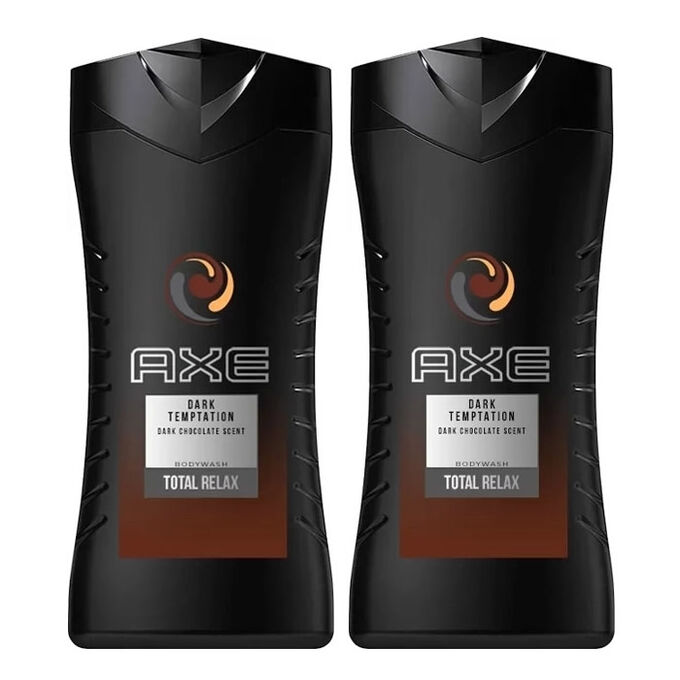 Axe Gel Dark Temptation Body Wash 2x250ml Beauty The Shop Crème