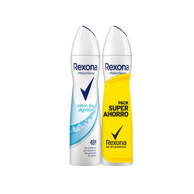 Krijgsgevangene bevolking plek Rexona Algodon Deodorant Spray 2x200ml | Beauty The Shop - The best  fragances, creams and makeup online shop