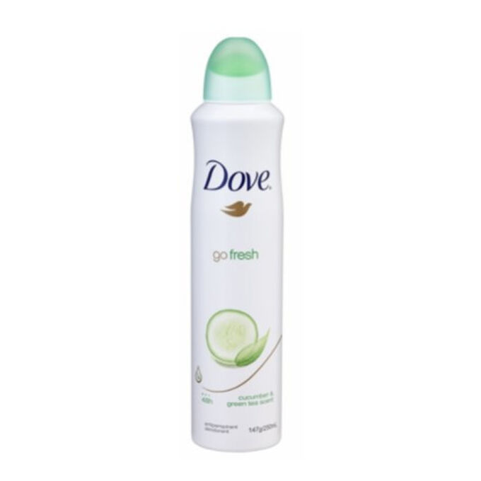 Dove Go Fresh Cucumber And Green Tea Deodorant Spray 250ml Beauty The Shop The Best Fragances Creams And Makeup Online Shop