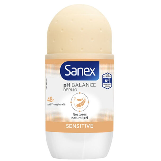 Sanex Ph Balance Dermo Sensitive Deodorant Roll On 50ml Beauty The