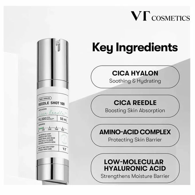 VT REEDLE SHOT 700 30mL 4本セット VT（ブイティー） 【ポイント5倍UP】韓国コスメ 美容液 リードル