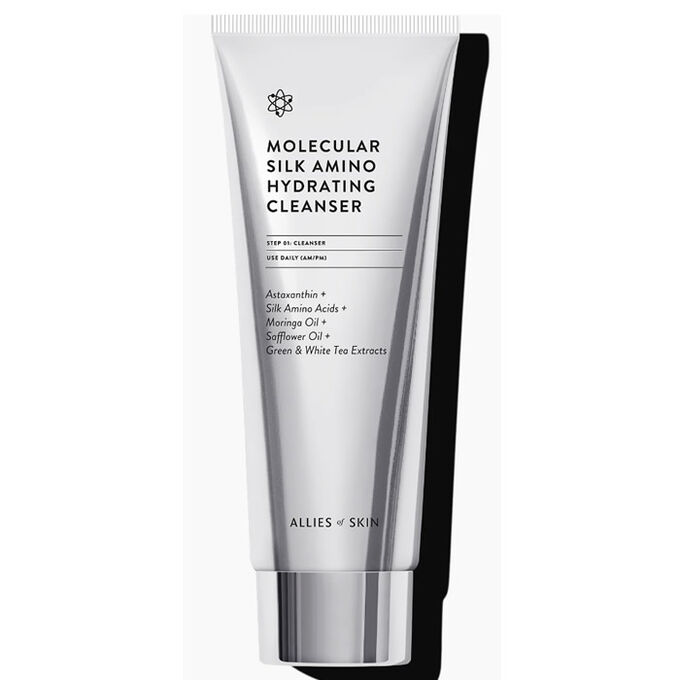 Photos - Facial / Body Cleansing Product Allies Of Skin Molecular Silk Amino Hydrating Cleanser 100ml