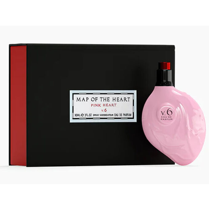 Map Of The Heart Pink Heart V6 Eau De Parfum Spray 90ml Luxury Perfume Niche Perfume Shop