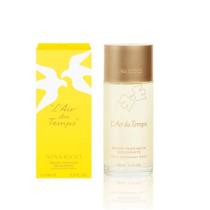 Nina L Air Du Temps Fresh Deodorant Spray 100ml | Beauty The Shop - Cremer, makeup,