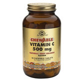 Solgar Vitamina C (Sabor Naranja) 500mg 90 Comprimidos