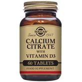 Solgar Calcium Citrate With Vitamin D3 60 Tablets Solgar Calcium Citrate With Vitamin D3 60 Tablets