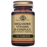 Solgar Megasorb Vitamin B-Complex 50 Tablets