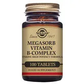 Solgar Megasorb B Complex 50 100 Tablets