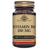 Solgar Vitamina B6 100mg 100 Cápsulas