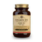 Solgar Vitamin D3 2200 IU (55 mcg) 100 Capsules