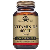 Solgar Vitamin D3 400 IU 100 Kapseln