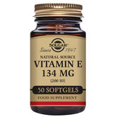 Solgar Vitamin E 134mg 200 IU 50 Weichkapseln