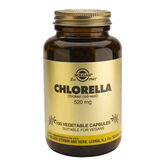 Solgar Chlorella 520mg 100 Gélules