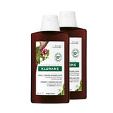 Klorane Shampoo With Quinine And Edelveiss Bio 2x400ml