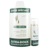 Klorane Extra Gentle Oatmeal Shampoo 400ml+Dry Shampoo 50ml
