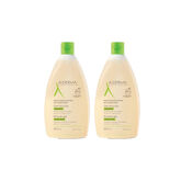 A-Derma Shower Gel Overfat 2x500ml