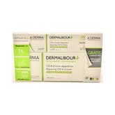 A-derma Dermalibour+ Cica Repair Cream 100ml Set 2 Pieces