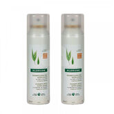 Klorane Dry Shampoo With Oats And Ceramide With Color 2x150ml