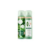 Klorane Nettle Purifying Dry Shampoo Für Braunes Haar 2x150 ml