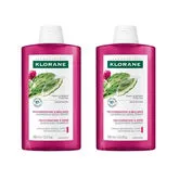 Klorane Duplo Barbary Fig Shampoo 2x400ml