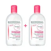 Bioderma Sensibio H2O Make Up Removing Micelle Solution 2x500ml Bioderma Sensibio H2O Make Up Removing Micelle Solution 2x500ml