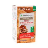 Arkopharma Reishi Shiitake Maitake Bio 40 Kapseln