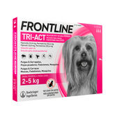 Frontline Triact Perros 2-5Kg 3U