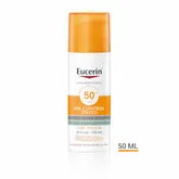 Eucerin Oil Control Dry Touch Gel Crema SPF50+ Tinted Light 50ml Eucerin Oil Control Dry Touch Gel Crema SPF50+ Tinted Light 50ml