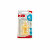Nuk Tettarella larga Fc 6-18m Latex Bi 2 Uds