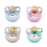 Nuk Classic Soother Happy Days Latex Size 1, 0-6 Months, 1 unit