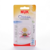 Nuk Classic Soother Happy Days Latex Size 2, 6-18 Months, 1 unit
