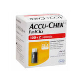 Accu-Chek Fastclix Lancetas 102U