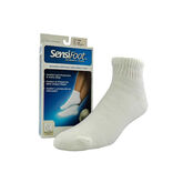 Jobst Sensifoot Diabetes Short Socks White T/L