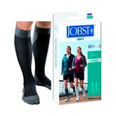 Jobst Sport Calcetín Negro Gris S 