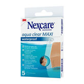 Nexcare Aqua Clear Maxi Waterpoof 5 Units