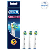Oral-B Electric Toothbrush Head Floss Action 3 Units 
