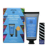 Apivita Hand Cream Hypericum Repair Y Protection 50ml Set 2 Pieces